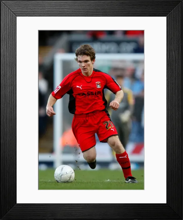 Framed Print : FA Cup Third Round: Jay Tabb of Coventry City at Ewood Park Against Blackburn Rovers (05-01-2008) Framed Print : FA Cup Third Round: Jay Tabb of Coventry City at Ewood Park Against Blackburn Rovers (05-01-2008)
