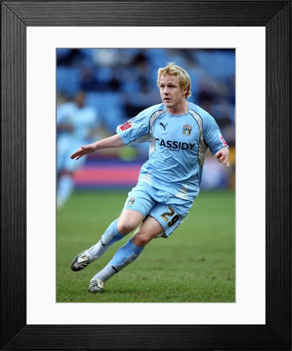 Framed Print : Battle at The Ricoh Arena: Coventry City vs. West Bromwich Albion in FA Cup Fifth Round (2008) - Kevin Thornton's Intense Moment Framed Print : Battle at The Ricoh Arena: Coventry City vs. West Bromwich Albion in FA Cup Fifth Round (2008) - Kevin Thornton's Intense Moment