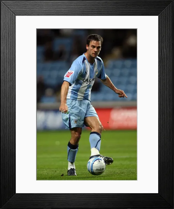Framed Print : Championship Showdown: Daniel Fox at Ricoh Arena - Coventry City vs Burnley (October 21, 2008) Framed Print : Championship Showdown: Daniel Fox at Ricoh Arena - Coventry City vs Burnley (October 21, 2008)