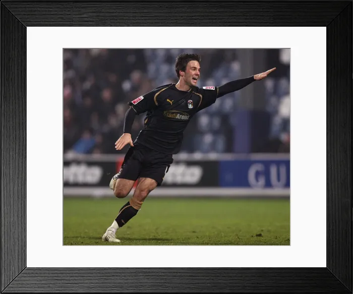 Framed Print : Daniel Fox Scores the First Goal: Coventry City vs. Queens Park Rangers, Championship 2009 Framed Print : Daniel Fox Scores the First Goal: Coventry City vs. Queens Park Rangers, Championship 2009