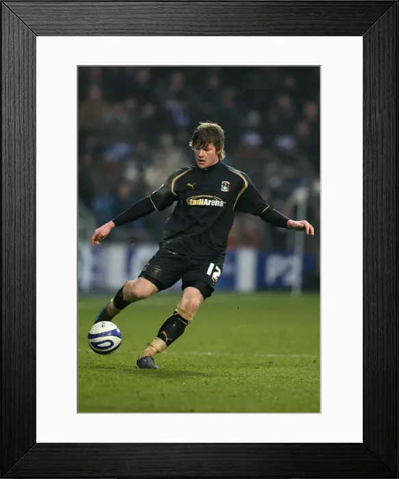 Framed Print : Aron Gunnarsson of Coventry City in Action against Queens Park Rangers in the Coca-Cola Football League Championship (10-01-2009, Loftus Road) Framed Print : Aron Gunnarsson of Coventry City in Action against Queens Park Rangers in the Coca-Cola Football League Championship (10-01-2009, Loftus Road)