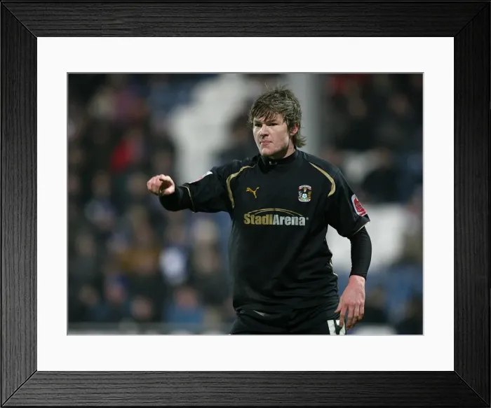 Framed Print : Gunnarsson's Coventry: Queens Park Rangers vs Coventry City in Championship (10-01-2009) Framed Print : Gunnarsson's Coventry: Queens Park Rangers vs Coventry City in Championship (10-01-2009)