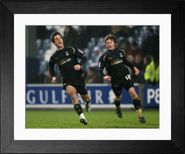 Framed Print : Daniel Fox Scores the First Goal: Coventry City vs. Queens Park Rangers (January 10, 2009) Framed Print : Daniel Fox Scores the First Goal: Coventry City vs. Queens Park Rangers (January 10, 2009)