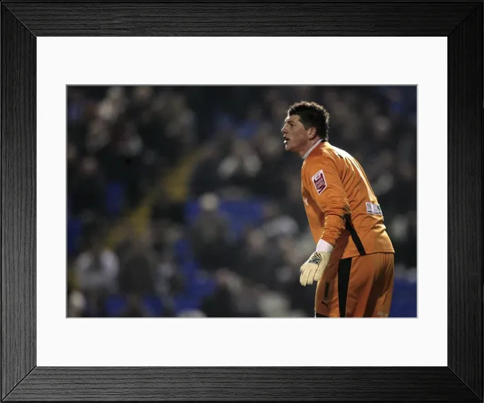Framed Print : Keiren Westwood in Action: Coventry City vs Birmingham City, Championship Clash at St. Andrews Stadium (03-11-2008) Framed Print : Keiren Westwood in Action: Coventry City vs Birmingham City, Championship Clash at St. Andrews Stadium (03-11-2008)