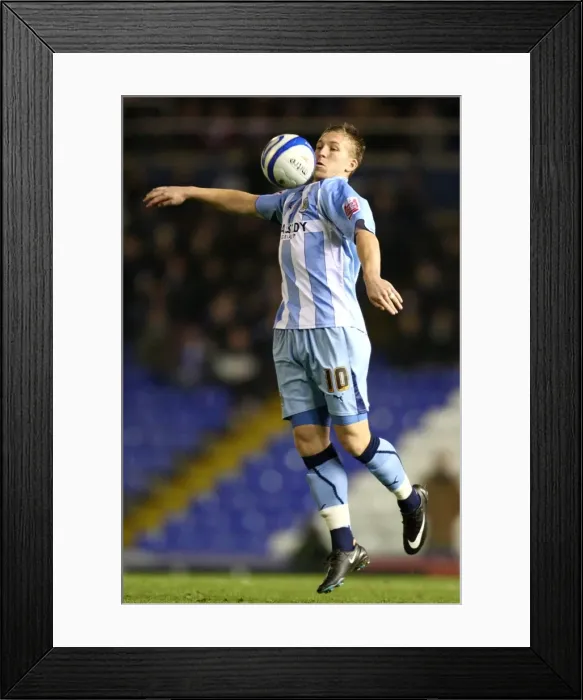 Framed Print : Freddy Eastwood Scores for Coventry City against Birmingham City in Championship Match at St. Andrews Stadium (03-11-2008) Framed Print : Freddy Eastwood Scores for Coventry City against Birmingham City in Championship Match at St. Andrews Stadium (03-11-2008)
