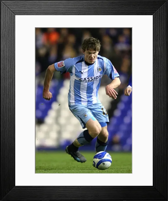 Framed Print : Aron Gunnarsson in Action: Coventry City vs Birmingham City, Championship Clash at St. Andrews Stadium (03-11-2008) Framed Print : Aron Gunnarsson in Action: Coventry City vs Birmingham City, Championship Clash at St. Andrews Stadium (03-11-2008)