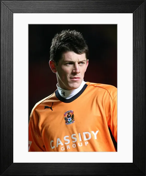 Framed Print : Keiren Westwood in Action: Coventry City vs Charlton Athletic, Championship Clash at The Valley (09-12-2008) Framed Print : Keiren Westwood in Action: Coventry City vs Charlton Athletic, Championship Clash at The Valley (09-12-2008)