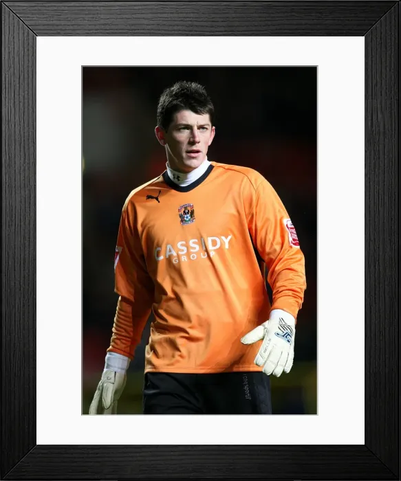 Framed Print : Coventry City vs Charlton Athletic: Keiren Westwood in Action (Championship Clash at The Valley, 09-12-2008) Framed Print : Coventry City vs Charlton Athletic: Keiren Westwood in Action (Championship Clash at The Valley, 09-12-2008)