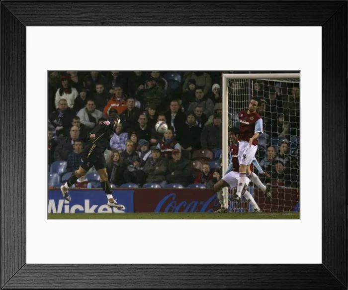 Framed Print : Leon Best's Historic First Goal: Coventry City vs. Burnley (Feb 17, 2009) Framed Print : Leon Best's Historic First Goal: Coventry City vs. Burnley (Feb 17, 2009)