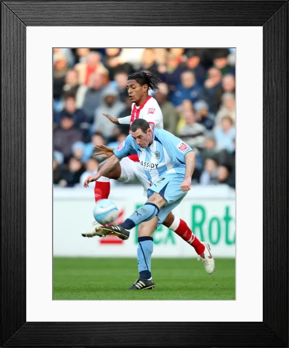 Framed Print : Battle for Supremacy: Coventry City vs. Birmingham City - Coca-Cola Championship Rivalry (21-02-2009) Framed Print : Battle for Supremacy: Coventry City vs. Birmingham City - Coca-Cola Championship Rivalry (21-02-2009)