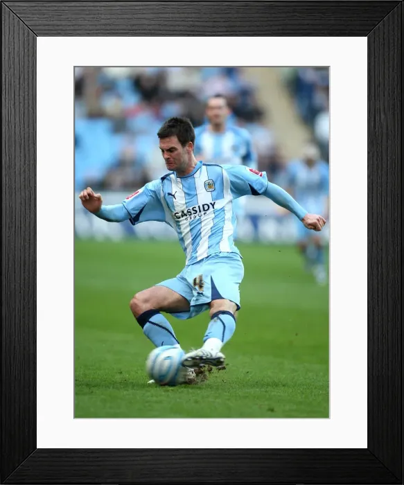 Framed Print : Coventry City vs Birmingham City: Daniel Fox in Action at the Ricoh Arena - Championship Clash (February 21, 2009) Framed Print : Coventry City vs Birmingham City: Daniel Fox in Action at the Ricoh Arena - Championship Clash (February 21, 2009)