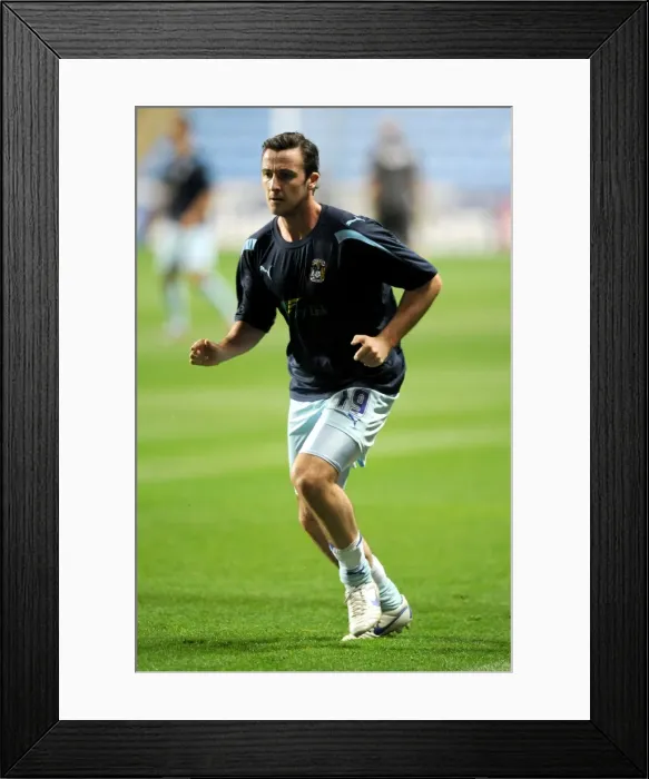 Framed Print : Coventry City FC: Roy O'Donovan's Pre-Match Warm-Up at Ricoh Arena vs Blackpool (Npower Championship, 27-09-2011) Framed Print : Coventry City FC: Roy O'Donovan's Pre-Match Warm-Up at Ricoh Arena vs Blackpool (Npower Championship, 27-09-2011)