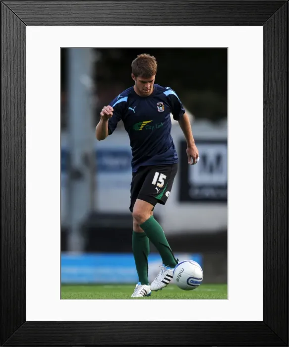 Framed Print : Coventry City FC vs Bury: Carling Cup First Round Showdown at Gigg Lane - Martin Cranie Framed Print : Coventry City FC vs Bury: Carling Cup First Round Showdown at Gigg Lane - Martin Cranie