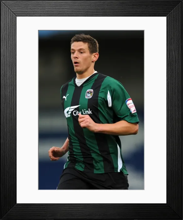 Framed Print : Lukas Jutkiewicz Celebrates Coventry City's Carling Cup Upset over Bury (09-08-2011, Gigg Lane) Framed Print : Lukas Jutkiewicz Celebrates Coventry City's Carling Cup Upset over Bury (09-08-2011, Gigg Lane)