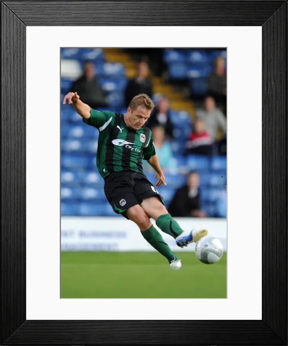 Framed Print : Gary McSheffrey's Stunner: Coventry City's Carling Cup Upset against Bury (09-08-2011, Gigg Lane) Framed Print : Gary McSheffrey's Stunner: Coventry City's Carling Cup Upset against Bury (09-08-2011, Gigg Lane)