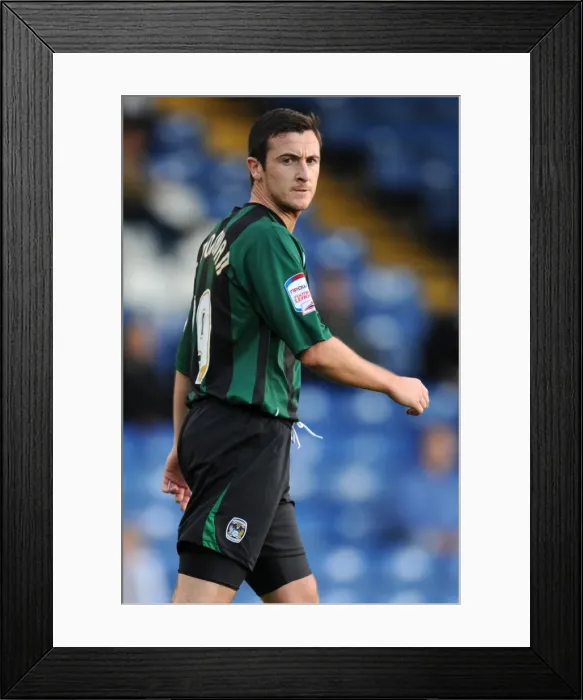Framed Print : Carling Cup Showdown: Roy O'Donovan's Determined Performance for Coventry City against Bury (09-08-2011) Framed Print : Carling Cup Showdown: Roy O'Donovan's Determined Performance for Coventry City against Bury (09-08-2011)