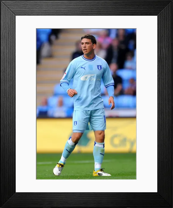 Framed Print : Cody McDonald's Game-Winning Goal: Coventry City Secures Victory Over Derby County (Npower Championship, September 10, 2011) Framed Print : Cody McDonald's Game-Winning Goal: Coventry City Secures Victory Over Derby County (Npower Championship, September 10, 2011)