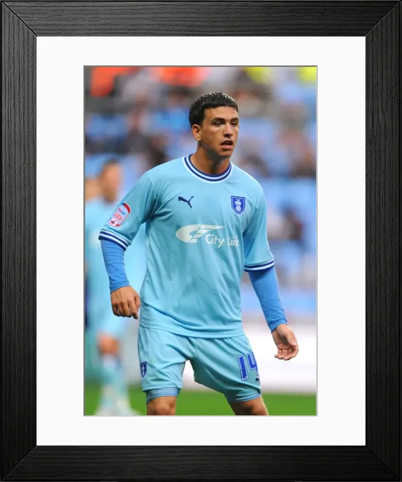Framed Print : Cody McDonald's Game-Winning Goal for Coventry City Against Derby County (September 10, 2011) Framed Print : Cody McDonald's Game-Winning Goal for Coventry City Against Derby County (September 10, 2011)