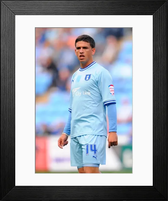 Framed Print : Cody McDonald Scores: Coventry City vs Derby County, Npower Championship Match (September 10, 2011) - Ricoh Arena Framed Print : Cody McDonald Scores: Coventry City vs Derby County, Npower Championship Match (September 10, 2011) - Ricoh Arena