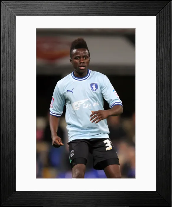Framed Print : Gael Bigirimana in Action for Coventry City against Derby County in the Npower Championship at Ricoh Arena: A Flashback to His Debut vs. Ipswich Town (19-09-2011) Framed Print : Gael Bigirimana in Action for Coventry City against Derby County in the Npower Championship at Ricoh Arena: A Flashback to His Debut vs. Ipswich Town (19-09-2011)