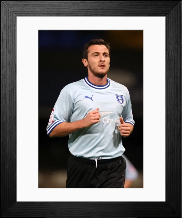 Framed Print : Coventry City vs Derby County: Roy O'Donovan at Ricoh Arena - Npower Championship Clash (19-09-2011)