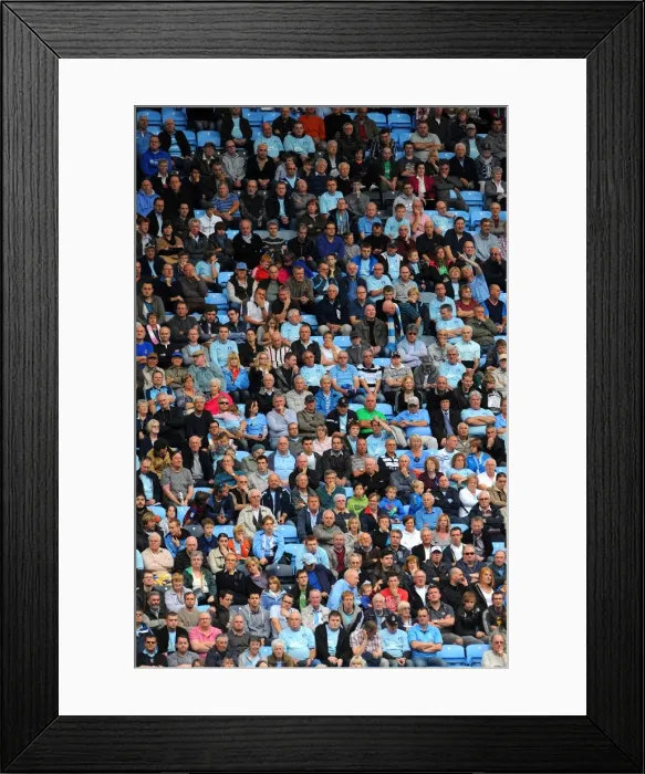 Framed Print : Coventry City vs Reading: Excited Fans at the Ricoh Arena, Championship Match (24-09-2011) Framed Print : Coventry City vs Reading: Excited Fans at the Ricoh Arena, Championship Match (24-09-2011)