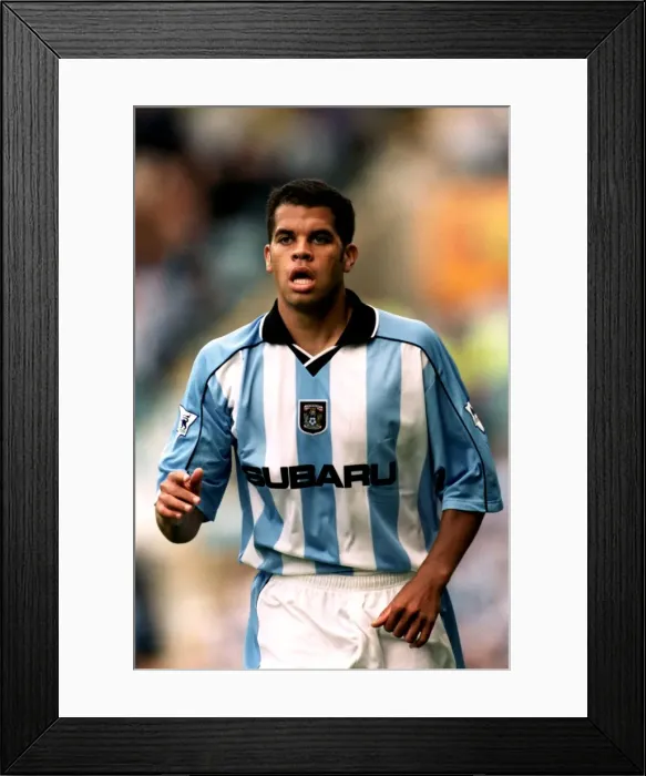 Framed Print : Coventry City vs Middlesbrough: Marcus Hall in Action (Premier League, 19-08-2000) Framed Print : Coventry City vs Middlesbrough: Marcus Hall in Action (Premier League, 19-08-2000)