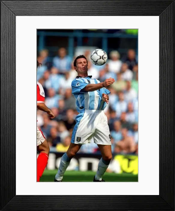 Framed Print : Clash in the FA Premiership: Coventry City vs Middlesbrough (19-08-2000)