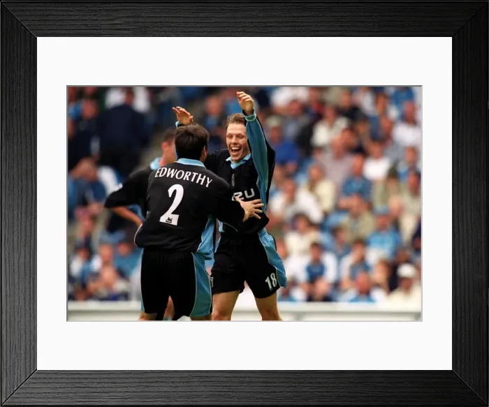 Framed Print : FA Carling Premiership - Manchester City v Coventry City Framed Print : FA Carling Premiership - Manchester City v Coventry City
