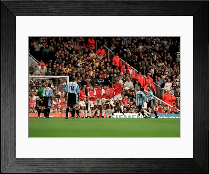 Framed Print : Moustapha Hadji's Free-Kick Stunner: Coventry City vs. Arsenal (Premier League, September 16, 2000) Framed Print : Moustapha Hadji's Free-Kick Stunner: Coventry City vs. Arsenal (Premier League, September 16, 2000)