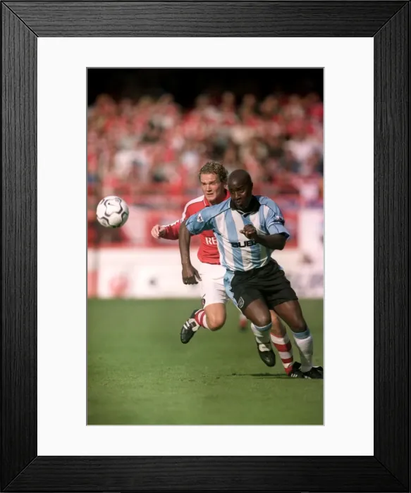 Framed Print : FA Carling Premiership - Charlton Athletic v Coventry City Framed Print : FA Carling Premiership - Charlton Athletic v Coventry City