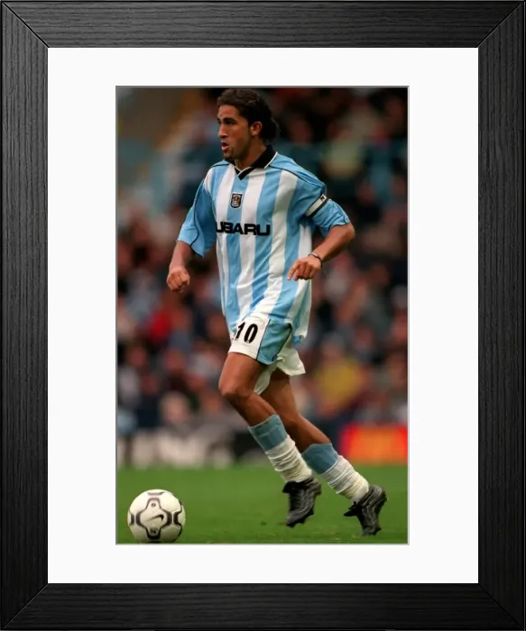 Framed Print : Moustapha Hadji's Determination: Coventry City vs. Tottenham Hotspur in the FA Carling Premiership (14-10-2000) Framed Print : Moustapha Hadji's Determination: Coventry City vs. Tottenham Hotspur in the FA Carling Premiership (14-10-2000)
