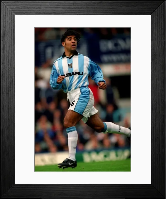 Framed Print : Richard Shaw in Action: Coventry City vs. Tottenham Hotspur (Premier League, October 14, 2000) Framed Print : Richard Shaw in Action: Coventry City vs. Tottenham Hotspur (Premier League, October 14, 2000)