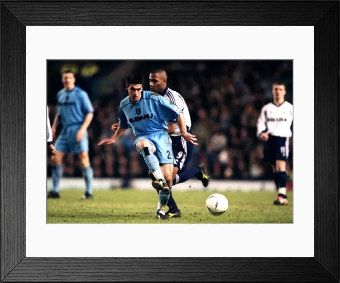 Framed Print : Coventry City vs. Tottenham Hotspur in FA Cup Third Round (Marc Edworthy, January 16, 2002) Framed Print : Coventry City vs. Tottenham Hotspur in FA Cup Third Round (Marc Edworthy, January 16, 2002)
