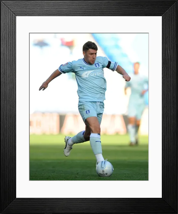 Framed Print : Gary Deegan in Action: Coventry City vs Nottingham Forest Championship Clash at Ricoh Arena (October 15, 2011) Framed Print : Gary Deegan in Action: Coventry City vs Nottingham Forest Championship Clash at Ricoh Arena (October 15, 2011)