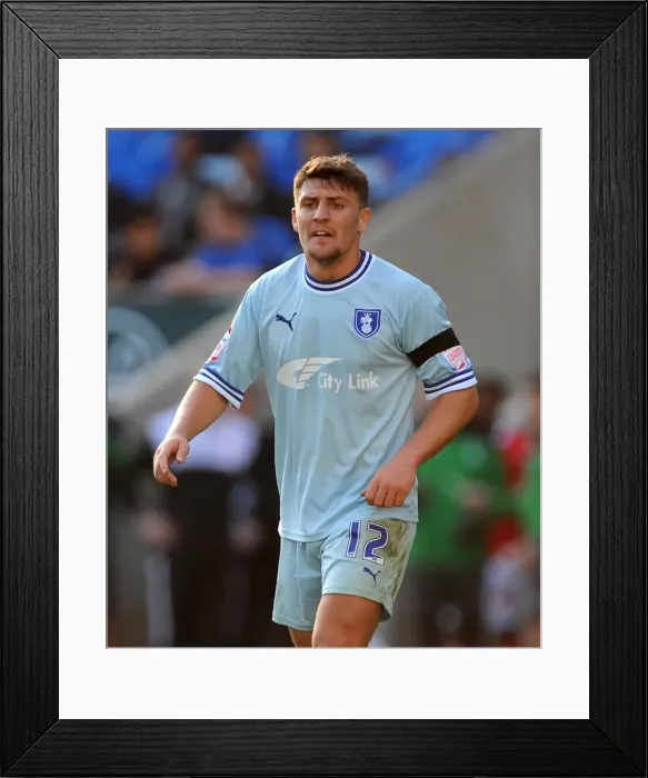Framed Print : Gary Deegan, Coventry City Framed Print : Gary Deegan, Coventry City