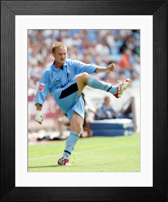 Framed Print : Chris Birchall of Coventry City vs. Sunderland in Coventry City Football Club's Coca-Cola Football League Championship Match at Ricoh Arena (06-08-2006) Framed Print : Chris Birchall of Coventry City vs. Sunderland in Coventry City Football Club's Coca-Cola Football League Championship Match at Ricoh Arena (06-08-2006)