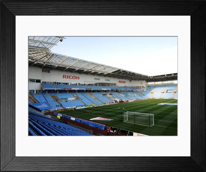 Framed Print : Coventry City Football Club: Npower Championship Match against Burnley at Ricoh Arena (2011) - Inside the Stadium Framed Print : Coventry City Football Club: Npower Championship Match against Burnley at Ricoh Arena (2011) - Inside the Stadium
