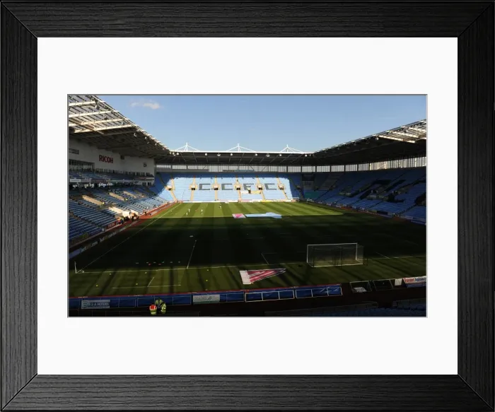 Framed Print : Interior View of Coventry City Football Club's Ricoh Arena During Npower Championship Match Against Burnley (2011) Framed Print : Interior View of Coventry City Football Club's Ricoh Arena During Npower Championship Match Against Burnley (2011)