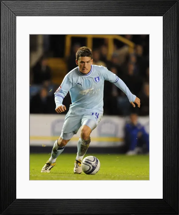 Framed Print : Cody McDonald Scores the Winning Goal for Coventry City Against Millwall in Npower Championship (1st November 2011) Framed Print : Cody McDonald Scores the Winning Goal for Coventry City Against Millwall in Npower Championship (1st November 2011)
