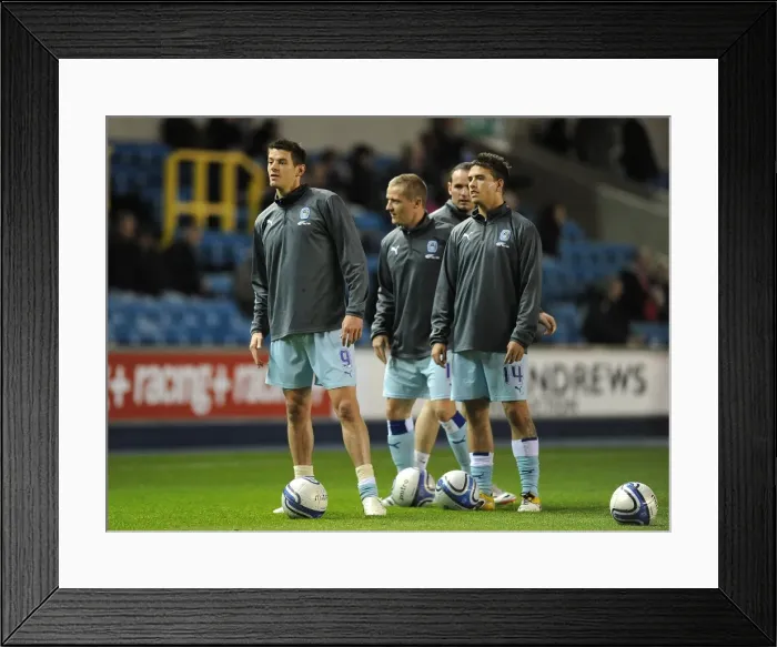 Framed Print : Coventry City's Lukas Jutkiewicz Gears Up for Npower Championship Showdown against Millwall Framed Print : Coventry City's Lukas Jutkiewicz Gears Up for Npower Championship Showdown against Millwall