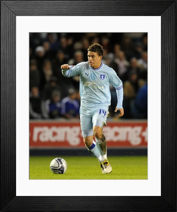 Framed Print : Cody McDonald's Dramatic Equalizer: Coventry City vs Millwall in Npower Championship (1-11-2011) Framed Print : Cody McDonald's Dramatic Equalizer: Coventry City vs Millwall in Npower Championship (1-11-2011)