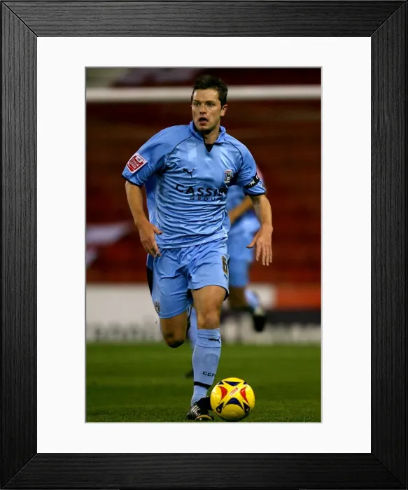 Framed Print : Stephen Hughes at Brittania Stadium: Coventry City vs Stoke City (06-11-2006) Framed Print : Stephen Hughes at Brittania Stadium: Coventry City vs Stoke City (06-11-2006)