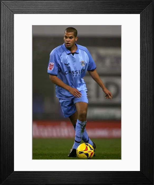 Framed Print : Marcus Hall at Brittania Stadium: Coventry City vs Stoke City (2006) Framed Print : Marcus Hall at Brittania Stadium: Coventry City vs Stoke City (2006)