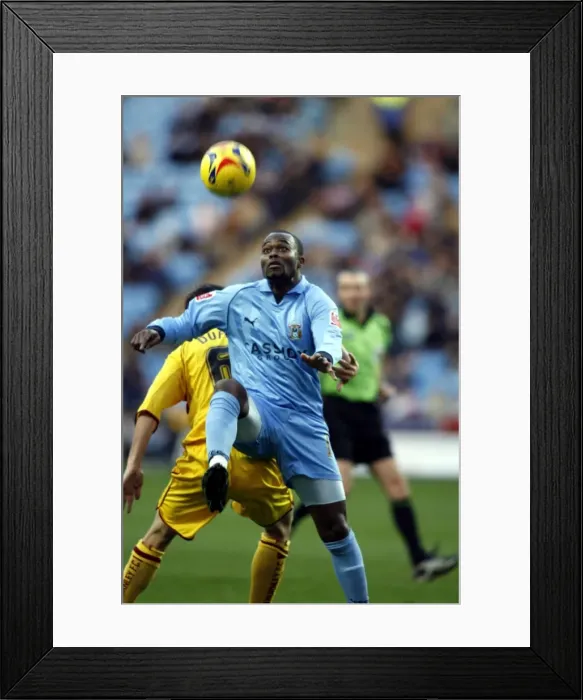 Framed Print : Stern John's Stunner at Ricoh Arena: Coventry City vs Burnley (December 9, 2006) Framed Print : Stern John's Stunner at Ricoh Arena: Coventry City vs Burnley (December 9, 2006)