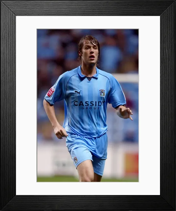 Framed Print : Elliot Ward in Action: Coventry City vs Colchester United (2006) at Ricoh Arena Framed Print : Elliot Ward in Action: Coventry City vs Colchester United (2006) at Ricoh Arena
