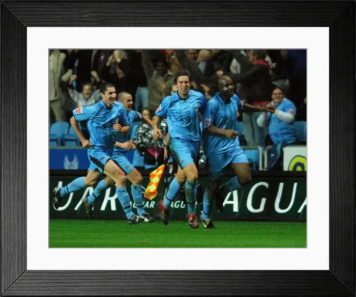Framed Print : Dele Adebola's Stunner: Coventry City vs. Wolverhampton Wanderers (March 13, 2007) Framed Print : Dele Adebola's Stunner: Coventry City vs. Wolverhampton Wanderers (March 13, 2007)