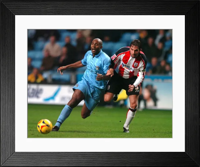 Framed Print : Coventry City v Southampton - Ricoh Arena Framed Print : Coventry City v Southampton - Ricoh Arena