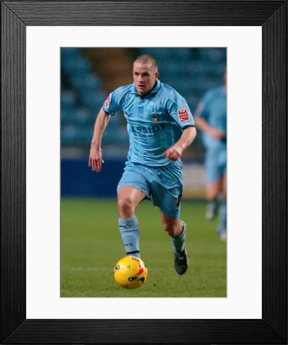 Framed Print : Michael Doyle vs Southampton: A Battle at Coventry City Football Club, Ricoh Arena (February 20, 2007) Framed Print : Michael Doyle vs Southampton: A Battle at Coventry City Football Club, Ricoh Arena (February 20, 2007)