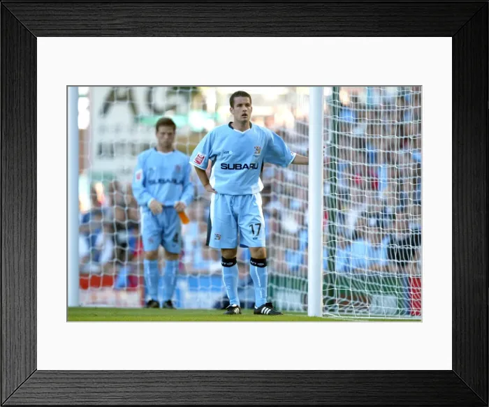 Framed Print : Michael Doyle's Heroic Goalpost Defense: Coventry City vs. Sunderland (07-08-2004) Framed Print : Michael Doyle's Heroic Goalpost Defense: Coventry City vs. Sunderland (07-08-2004)